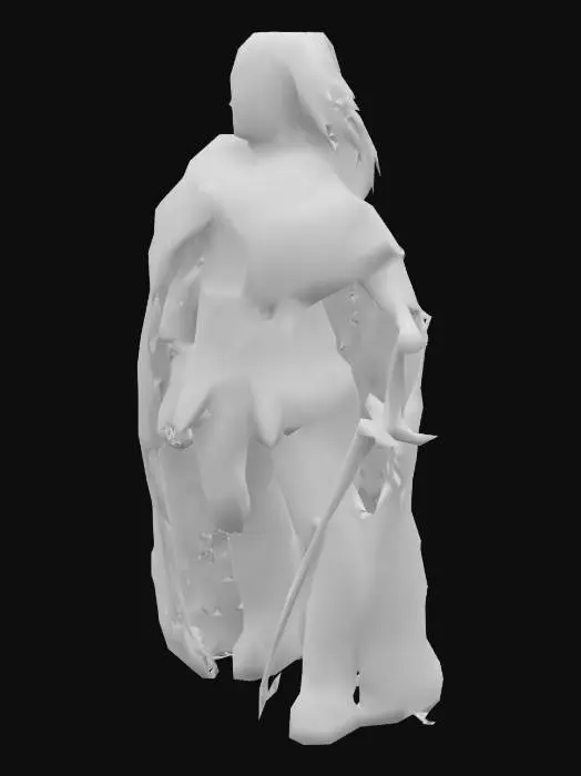 3D model for Highland Warrior