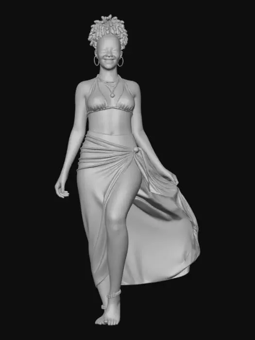 3D model for Sunset Stroll