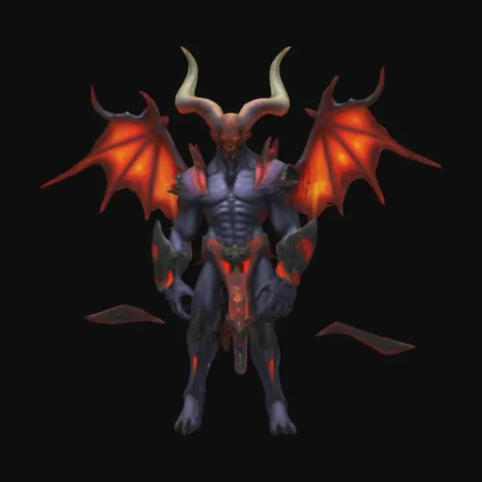 3D model for dmc 2 argosax demon god