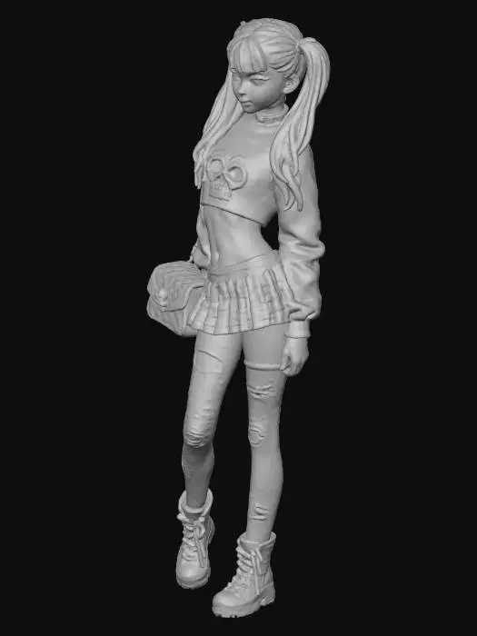 3D model for Punk Street Style