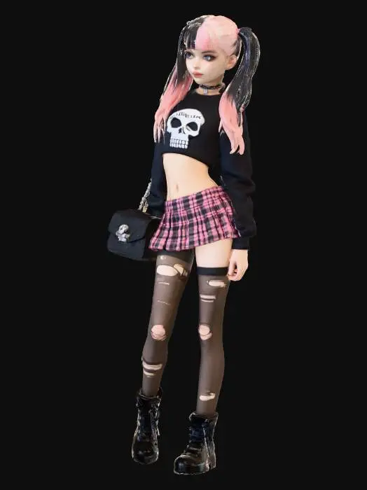 3D model for Punk Street Style