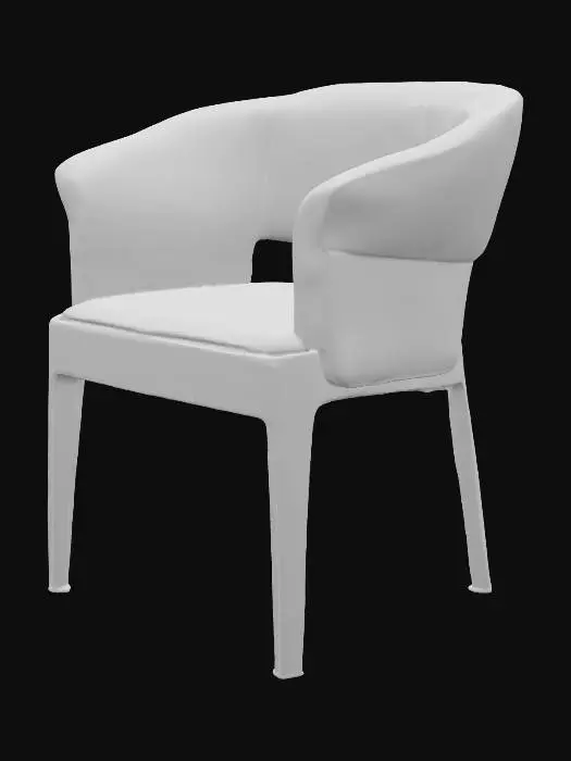 3D model for Olive Lounge Chair