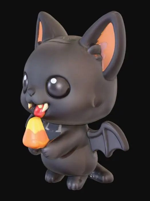 3D model for Candy Bat