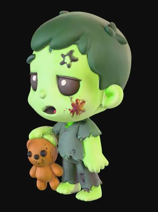 3D model for Zombie Cuddle