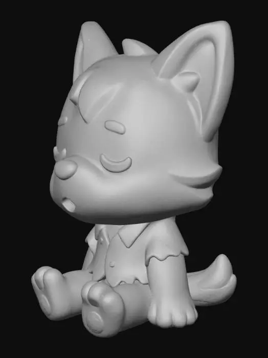 3D model for Sleepy Pup