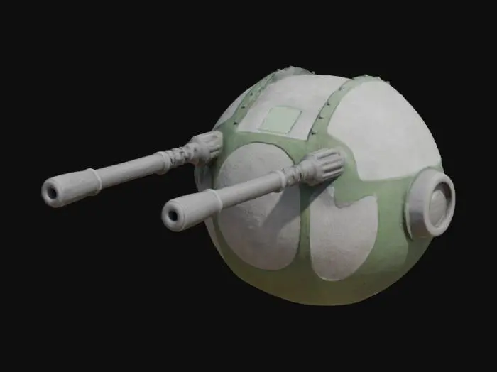 3D model for Spherical Turret Design