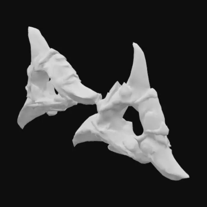 3D model for shuriken of ice