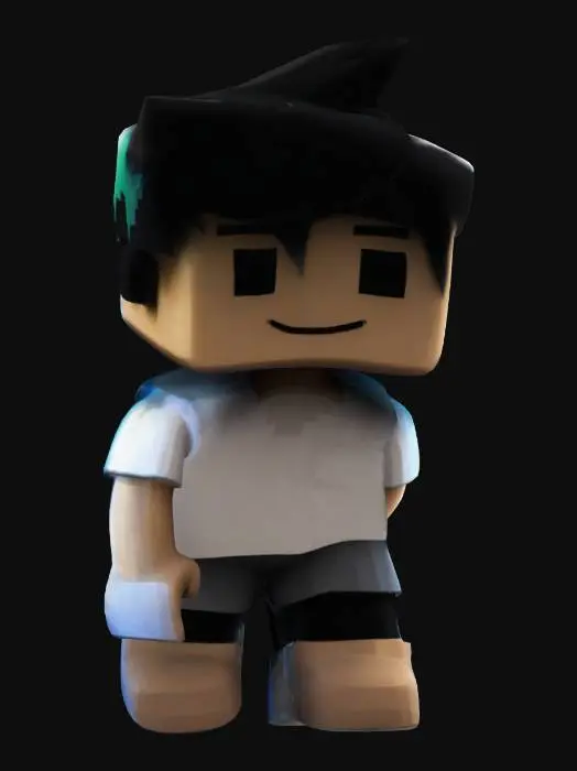 3D model for pixel buddy that could be used as roblox avatar
