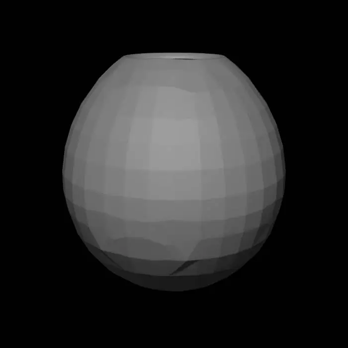 3D model for I need a 1.25 inch diameter sphere with a hole cut 0.75 inches into the sphere.  The hole should be threaded so that it can be twisted onto a 3/4 inch black iron pipe nipple.