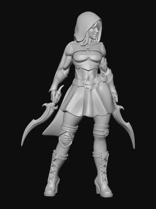 3D model for Shadowblade Huntress
