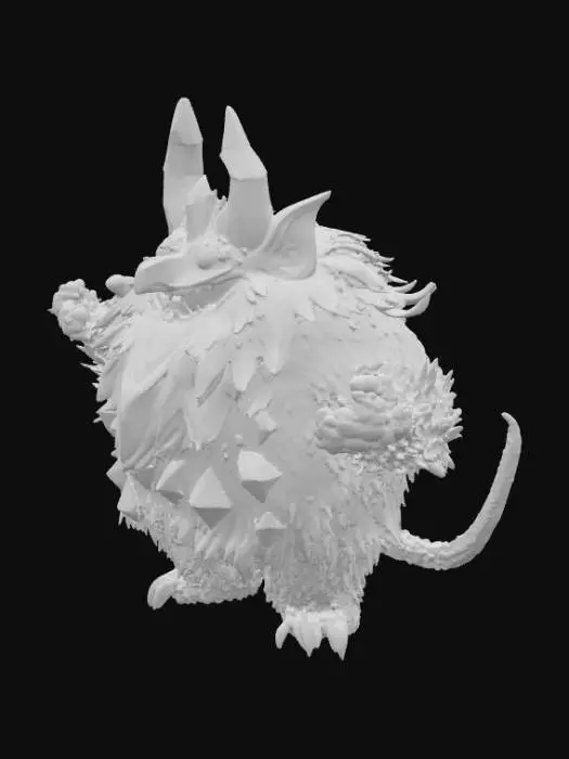 3D model for Crystalline Beast
