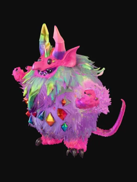 3D model for Crystalline Beast