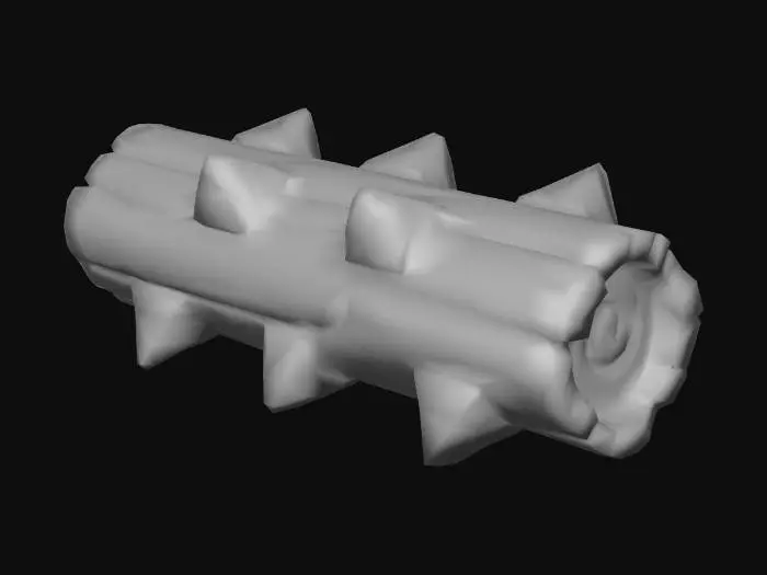 3D model for Spiked Log