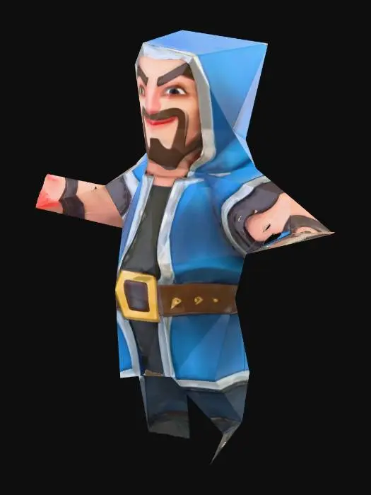 3D model for Wizard