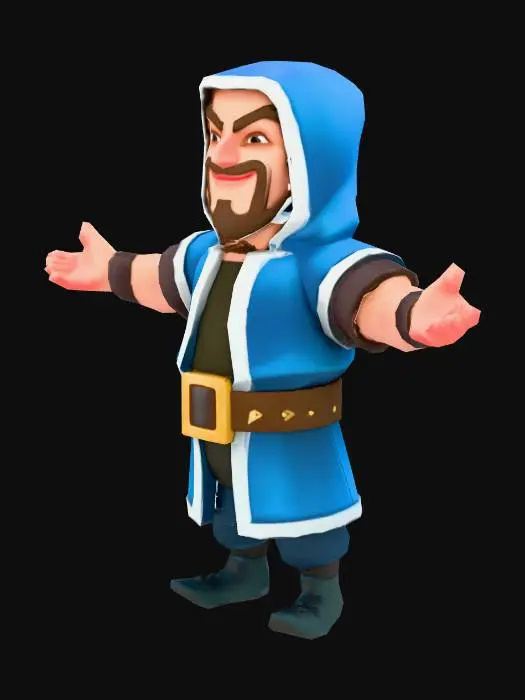 3D model for Wizard