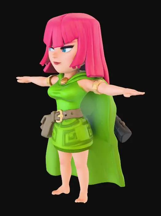 3D model for Archer