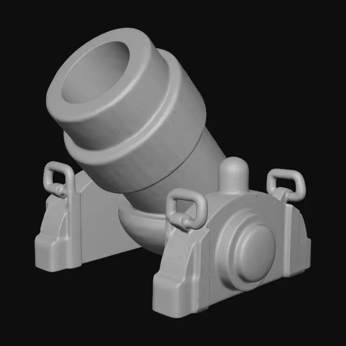 3D model for Mortar Defense Fixture