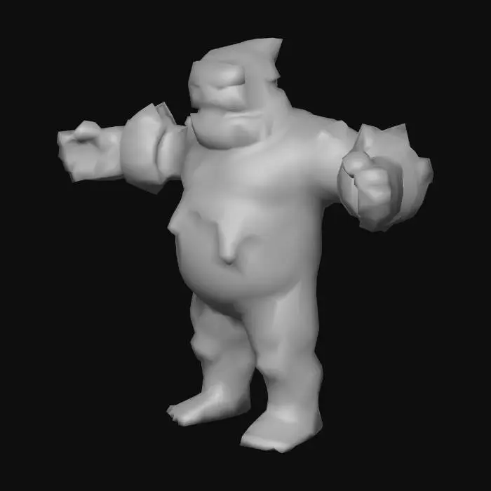 3D model for Elixir Golem