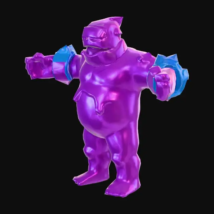3D model for Elixir Golem