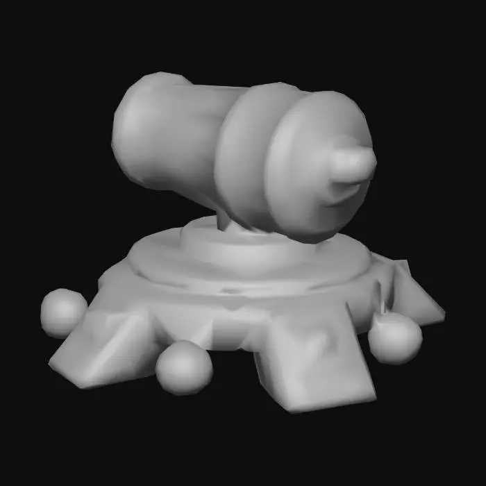 3D model for Cannon
