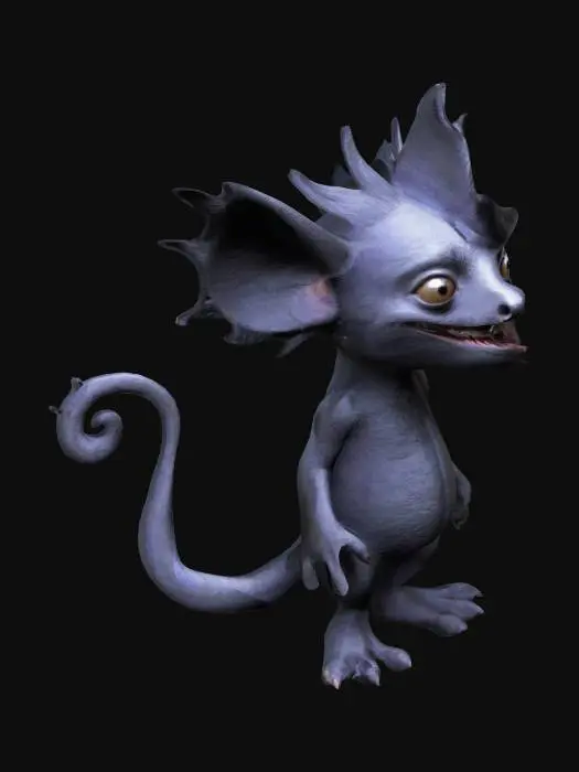 3D model for Aye-aye  marker hybrid 