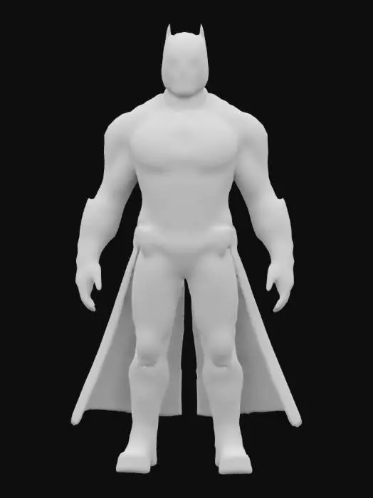 3D model for Cyber Gotham Guardian