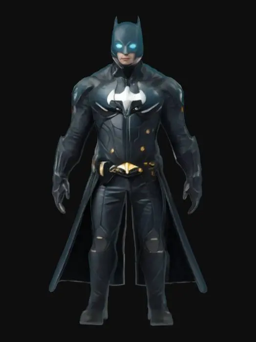 3D model for Cyber Gotham Guardian