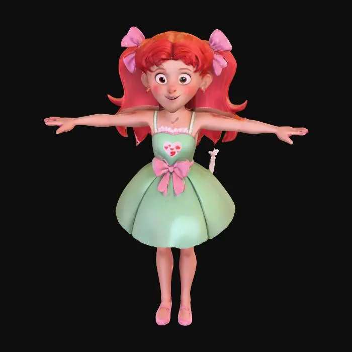 3D model for Magical Greeting