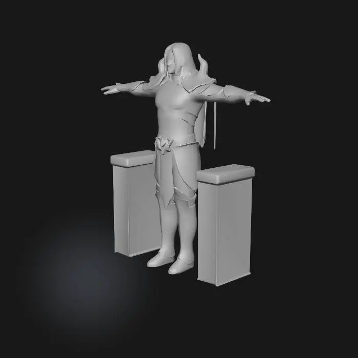 3D model for Crimson Warlord