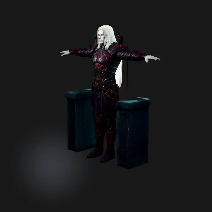 3D model for Crimson Warlord