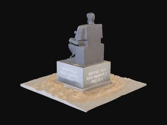 3D model for Statue of King Petar Krešimir IV