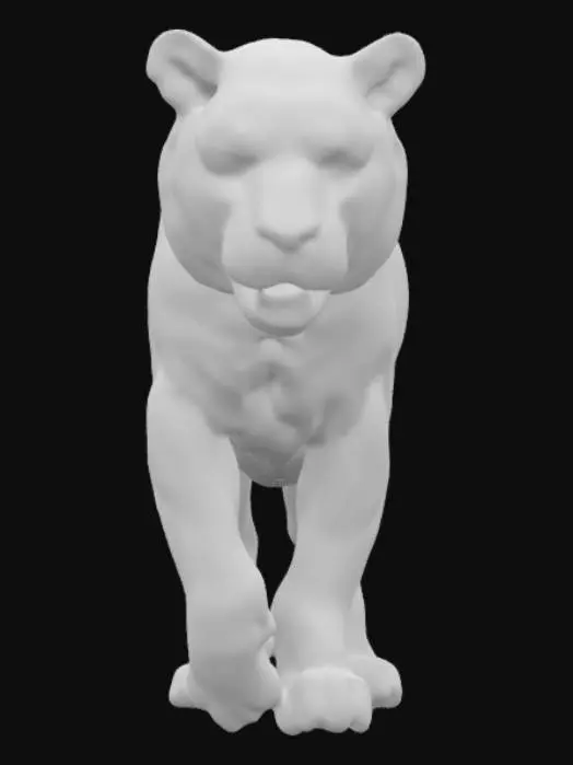 3D model for Tiger Stride