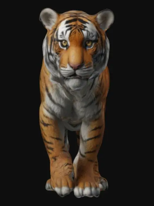 3D model for Tiger Stride