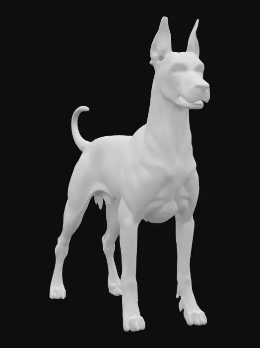 3D model for Doberman Stance