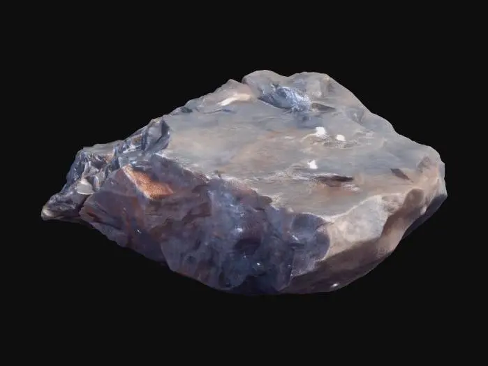 3D model for Rough Coal Chunk