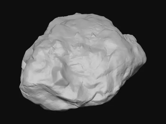 3D model for Rugged Grey Stone