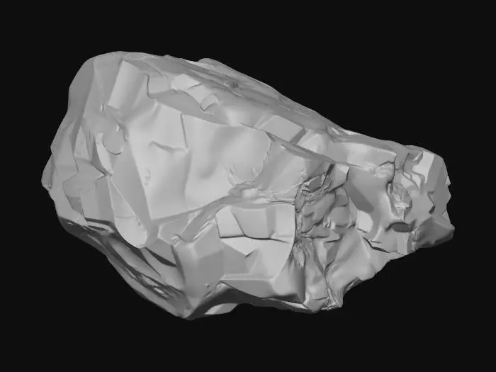 3D model for Rusty Iron Boulder