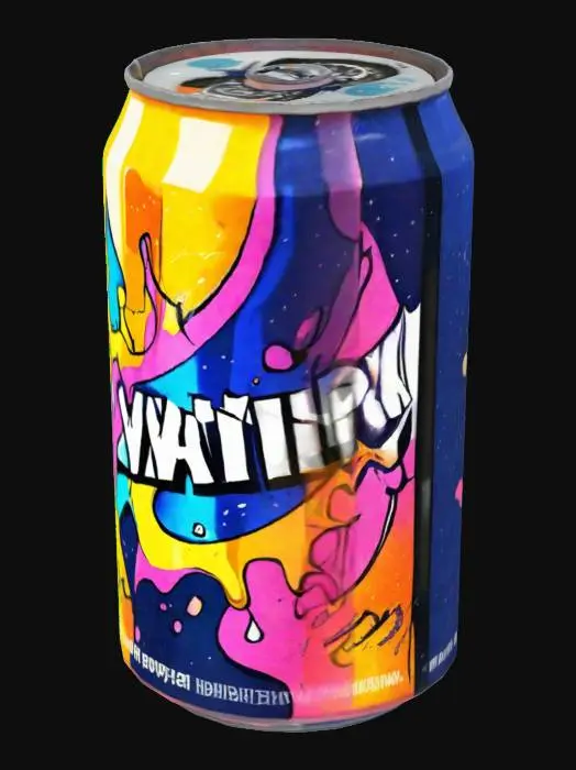 3D model for Colorful Soda Can