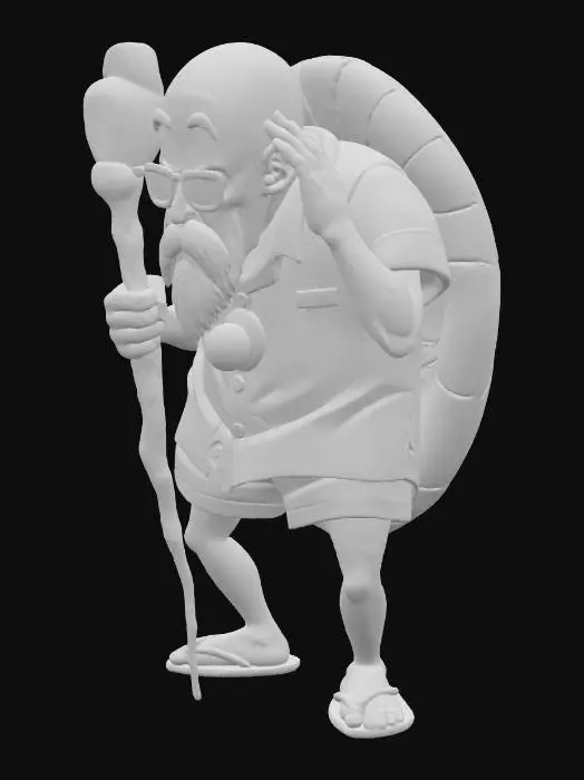 3D model for Eccentric Islander