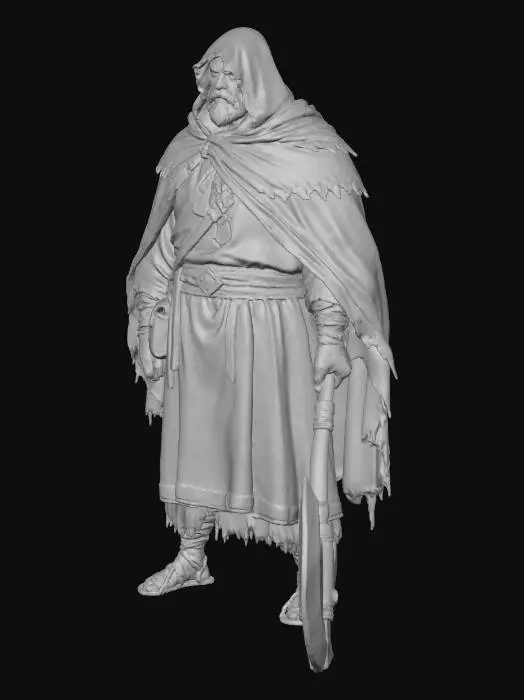 3D model for The Forest Guardian