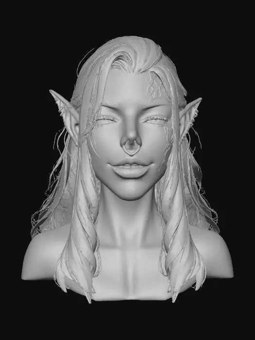 3D model for Enchanted Nightshade.