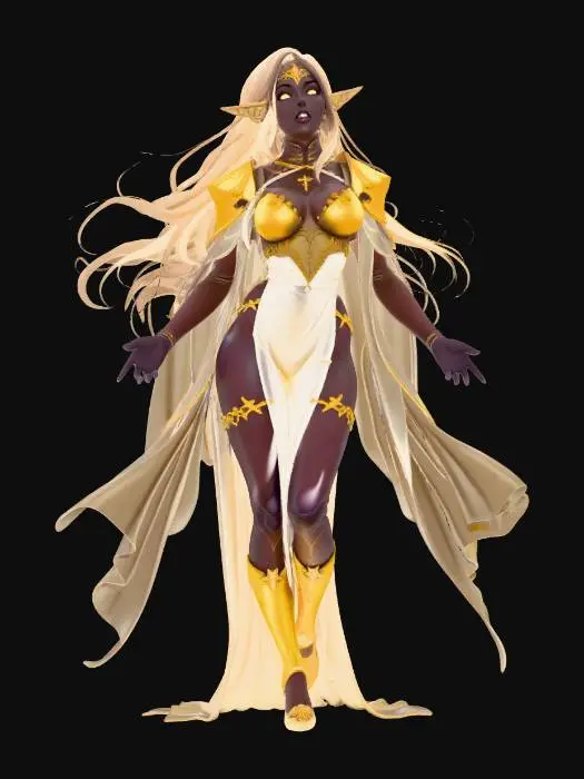 3D model for Aurelia Dawnweaver