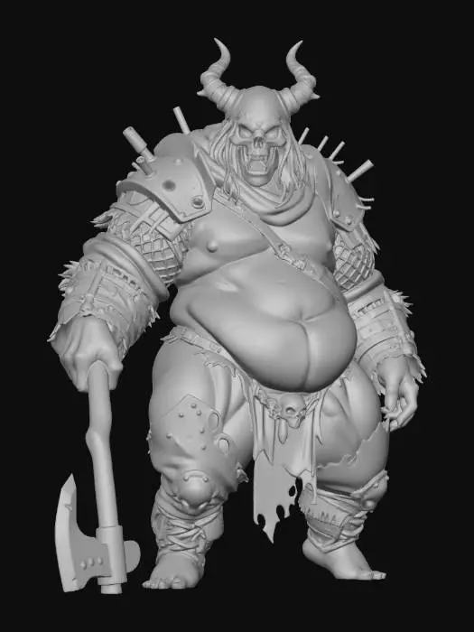 3D model for Skullbound Juggernaut