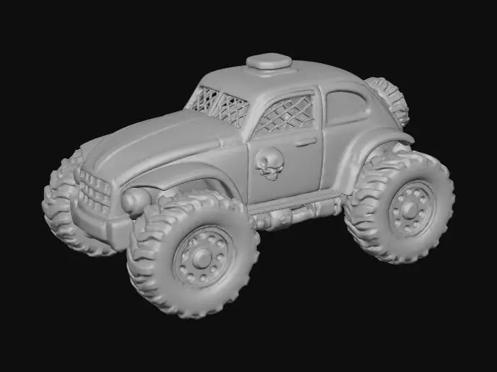 3D model for Desert Raider