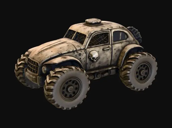 3D model for Desert Raider