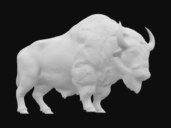 3D model for żubr, #game figure#