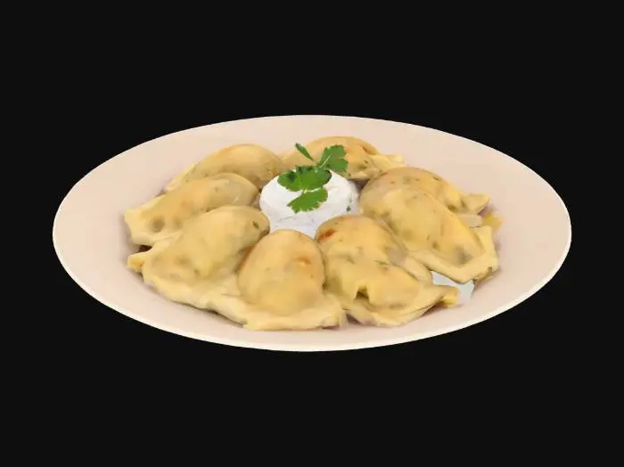 3D model for #AroundTheWorld#, [Poland] pierogi