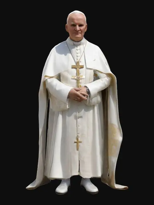 3D model for John Paul II