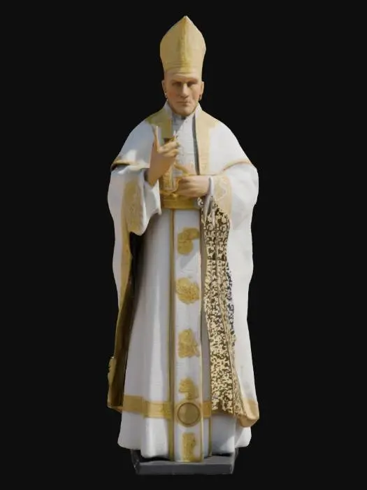 3D model for Jan Paweł II , #game figure#