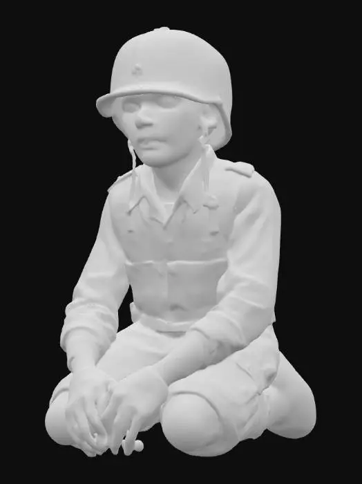 3D model for Broken boy soldier